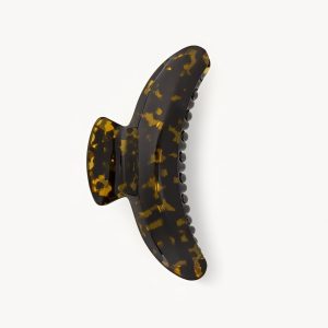 Jumbo Heirloom Claw in Dark Tortoise