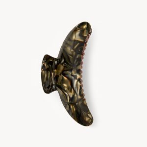Jumbo Heirloom Claw in Midnight Horn