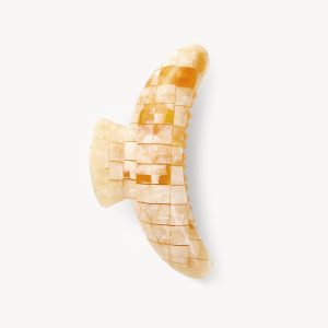Jumbo Heirloom Claw in Sea Shell Checker