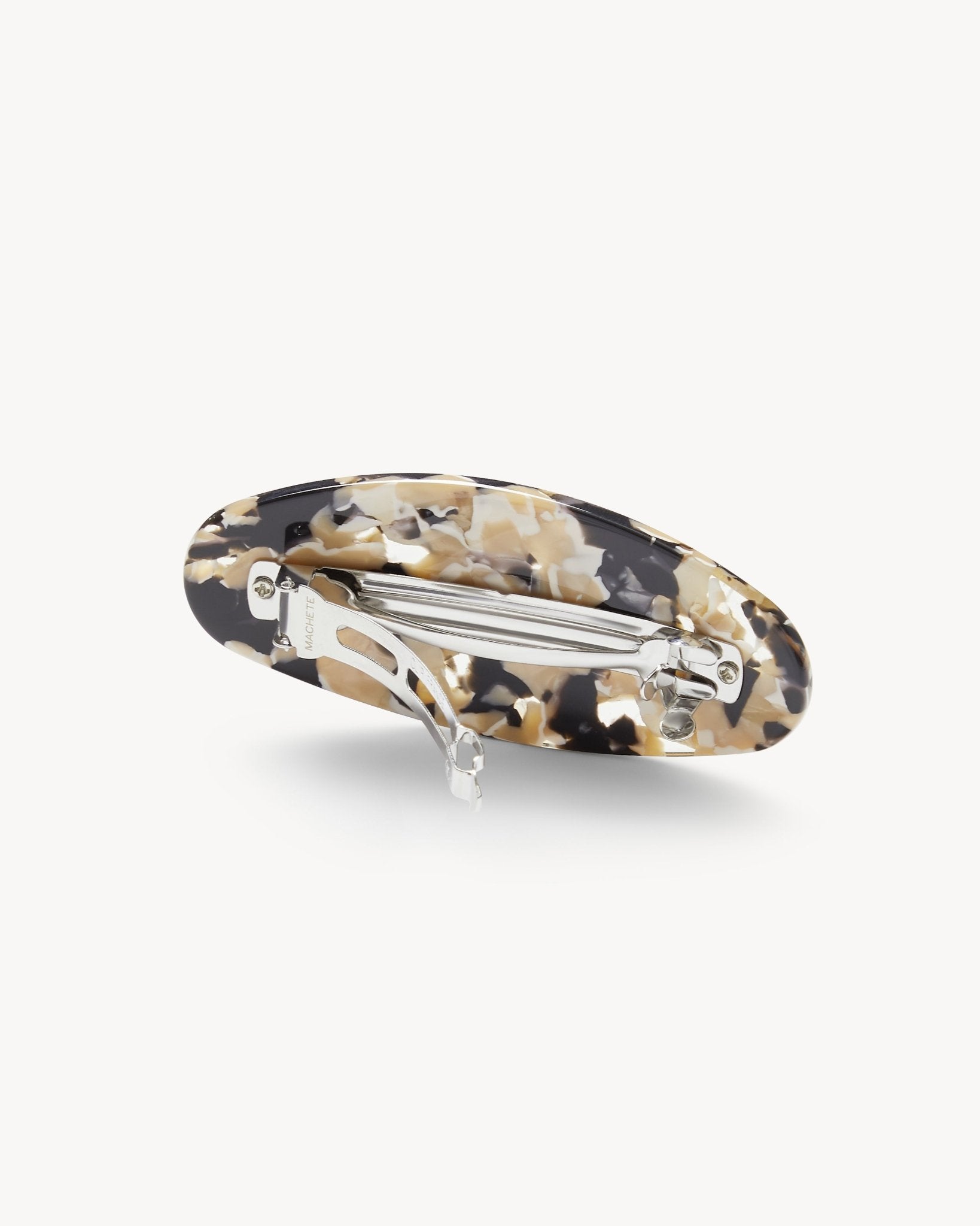 Jumbo Oval Barrette in Abalone - Image 2