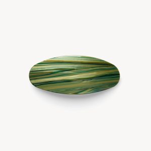 Jumbo Oval Barrette in Meadow