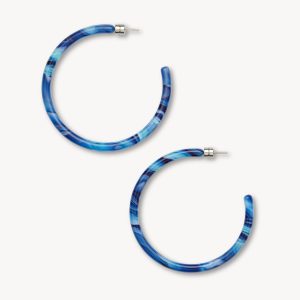 Large Hoops in Capri