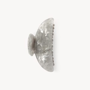 Midi Heirloom Claw in Grey Shell