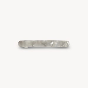Midi Paris Barrette in Grey Shell