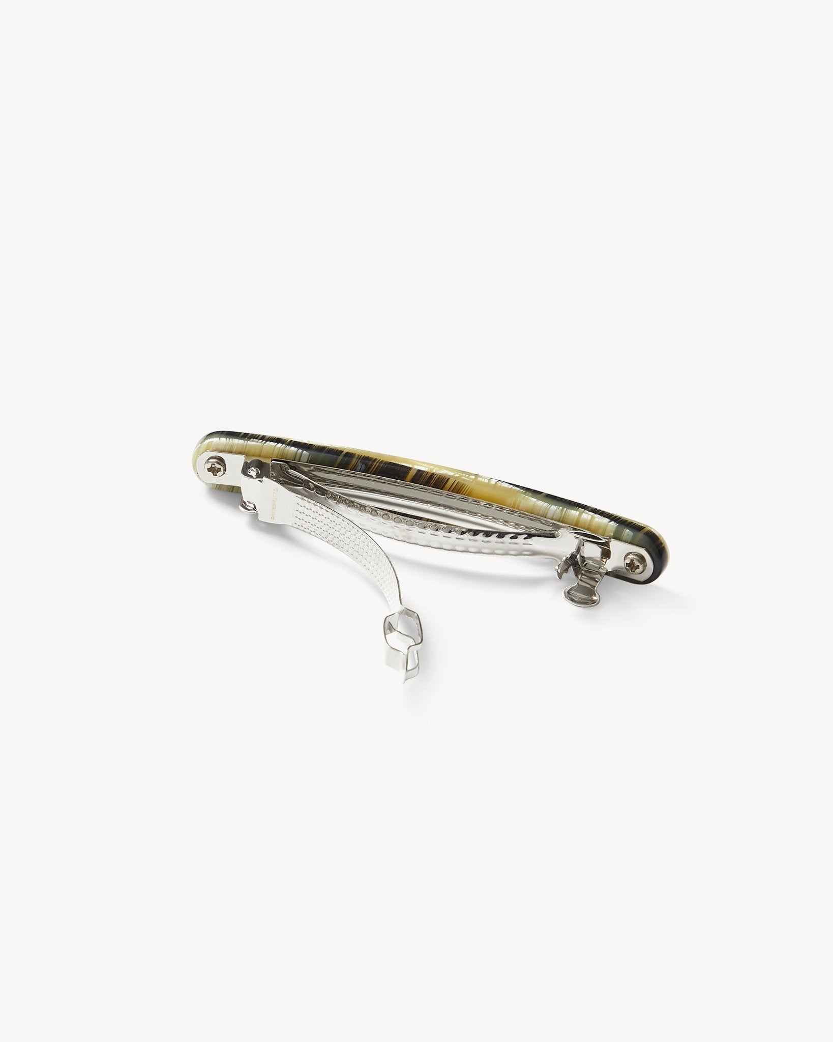 Midi Paris Barrette in Horn - Image 2