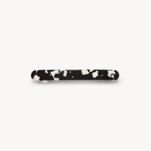 Midi Paris Barrette in Noir