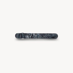 Midi Paris Barrette in Obsidian