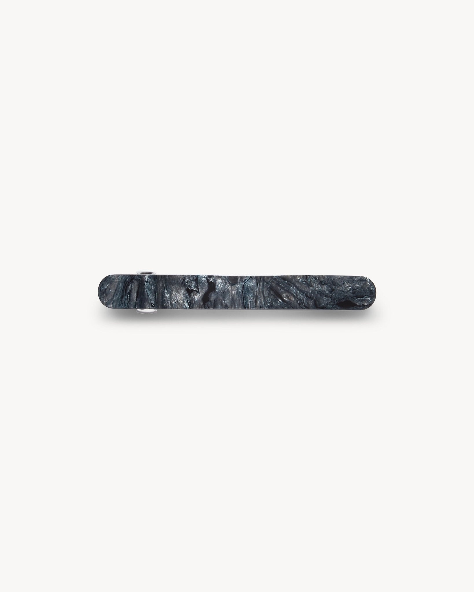 Midi Paris Barrette in Obsidian