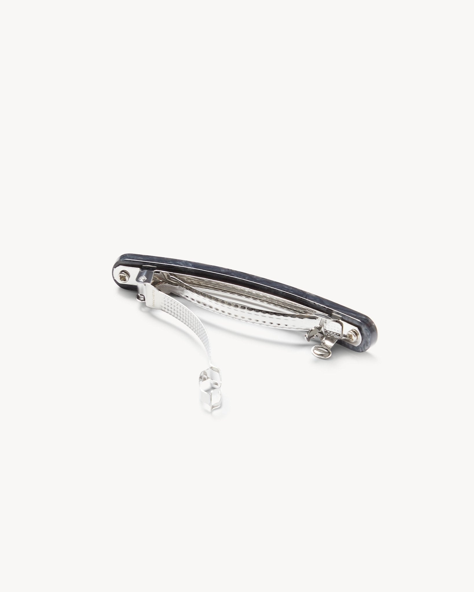 Midi Paris Barrette in Obsidian - Image 2