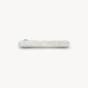 Midi Paris Barrette in Opalite Shell Checker