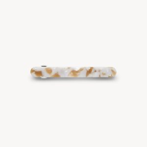 Midi Paris Barrette in Taupe Shell