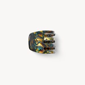 Mini Claw in Green Tortoise