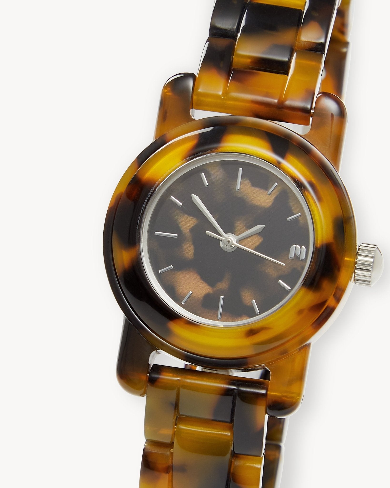 Mini Mono Watch in Classic Tortoise - Image 2