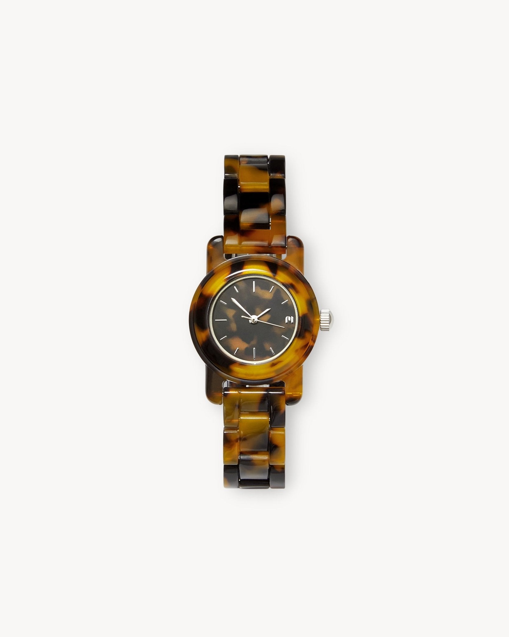 Mini Mono Watch in Classic Tortoise