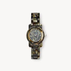 Mini Mono Watch in Midnight Horn