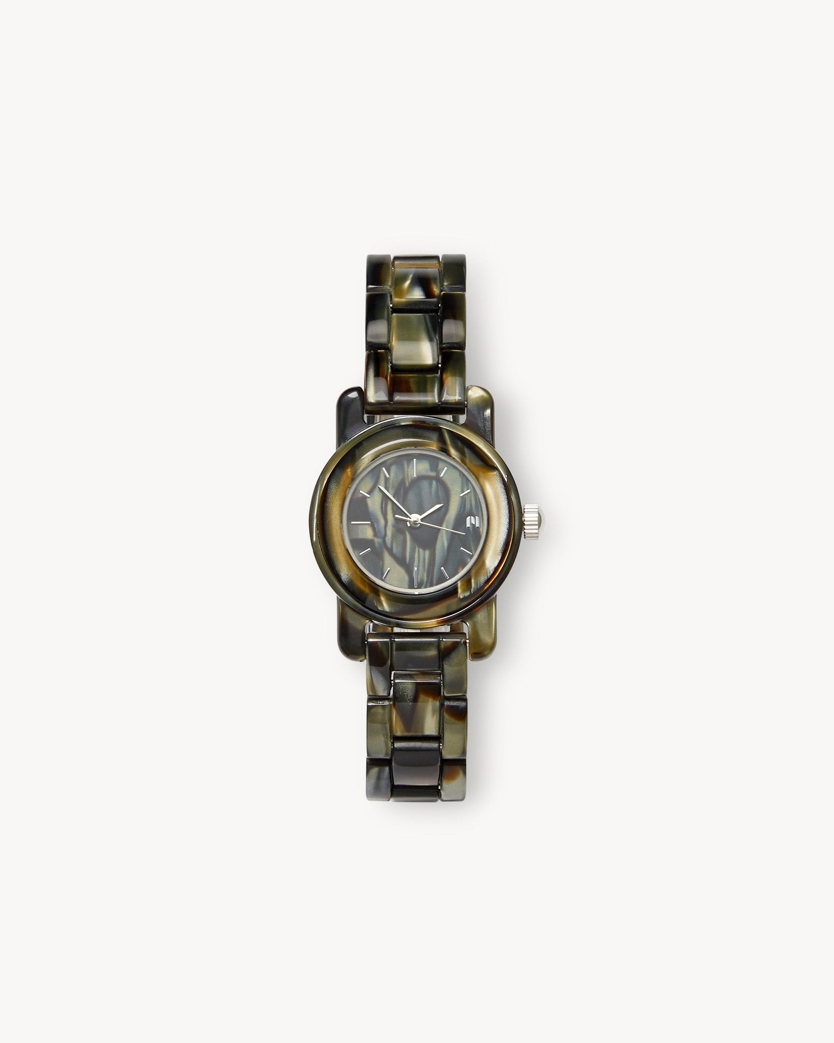 Mini Mono Watch in Midnight Horn