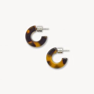 Muse Hoops in Classic Tortoise