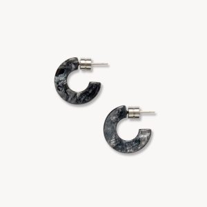Muse Hoops in Obsidian