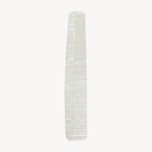 No. 1 Comb in Opalite Shell Checker
