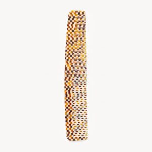 No. 1 Comb in Tortoise Checker