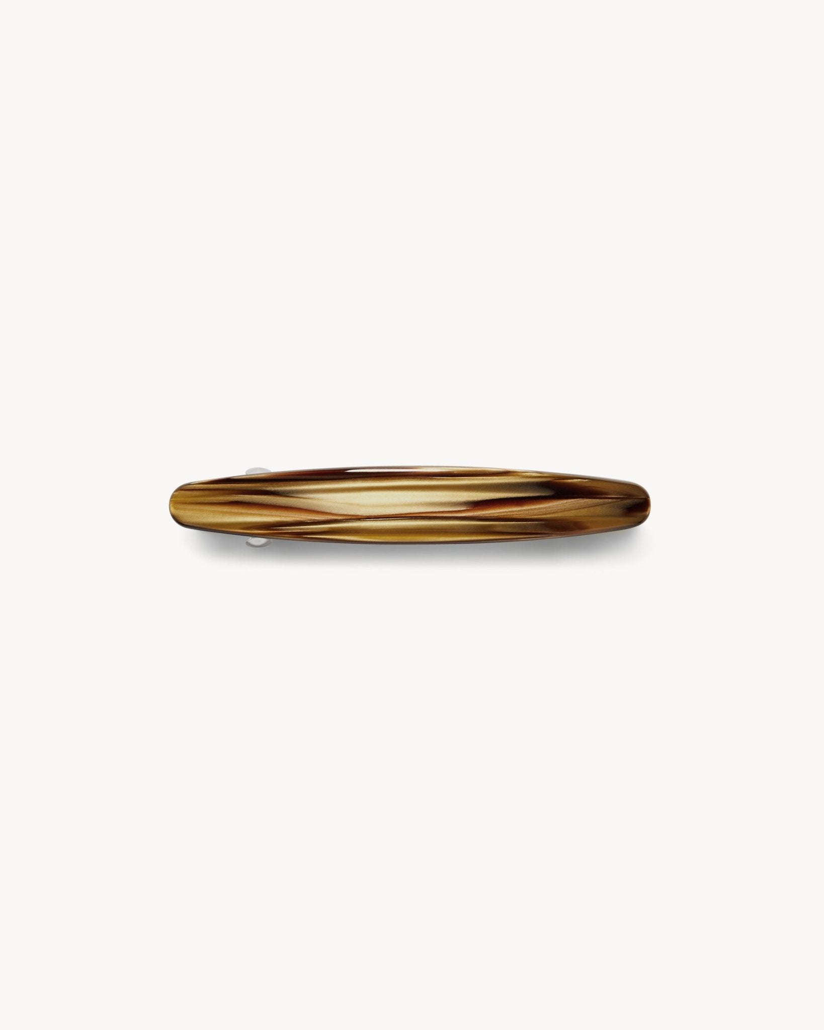 No. 1 Heirloom Barrette in Tigers Eye
