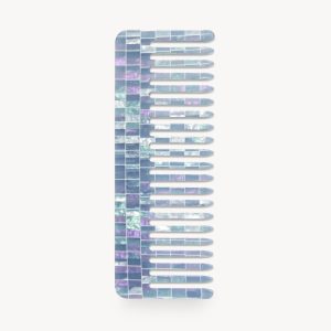 No. 2 Comb in Marine Shell Checker