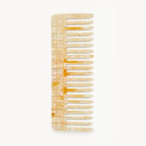No. 2 Comb in Sea Shell Checker