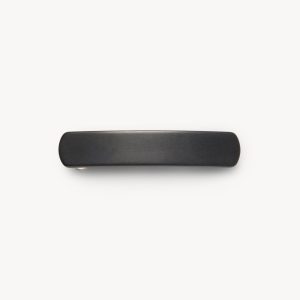 No. 3 Heirloom Barrette in Black Matte