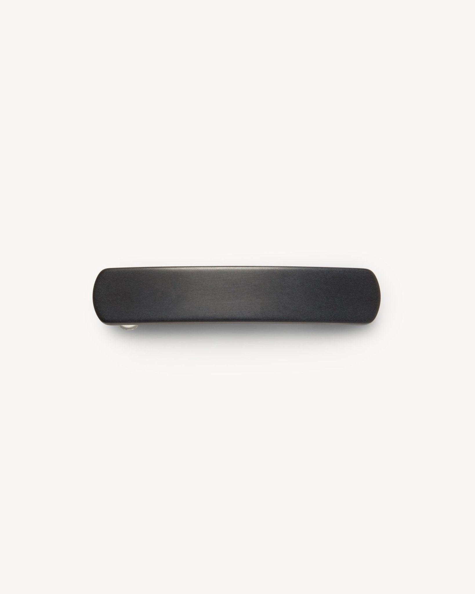 No. 3 Heirloom Barrette in Black Matte