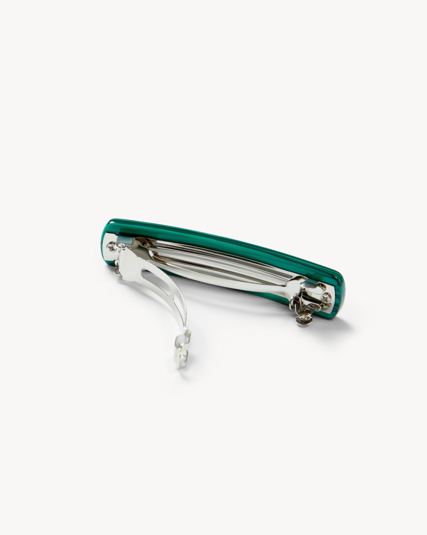 No. 3 Heirloom Barrette in Malachite - Image 2