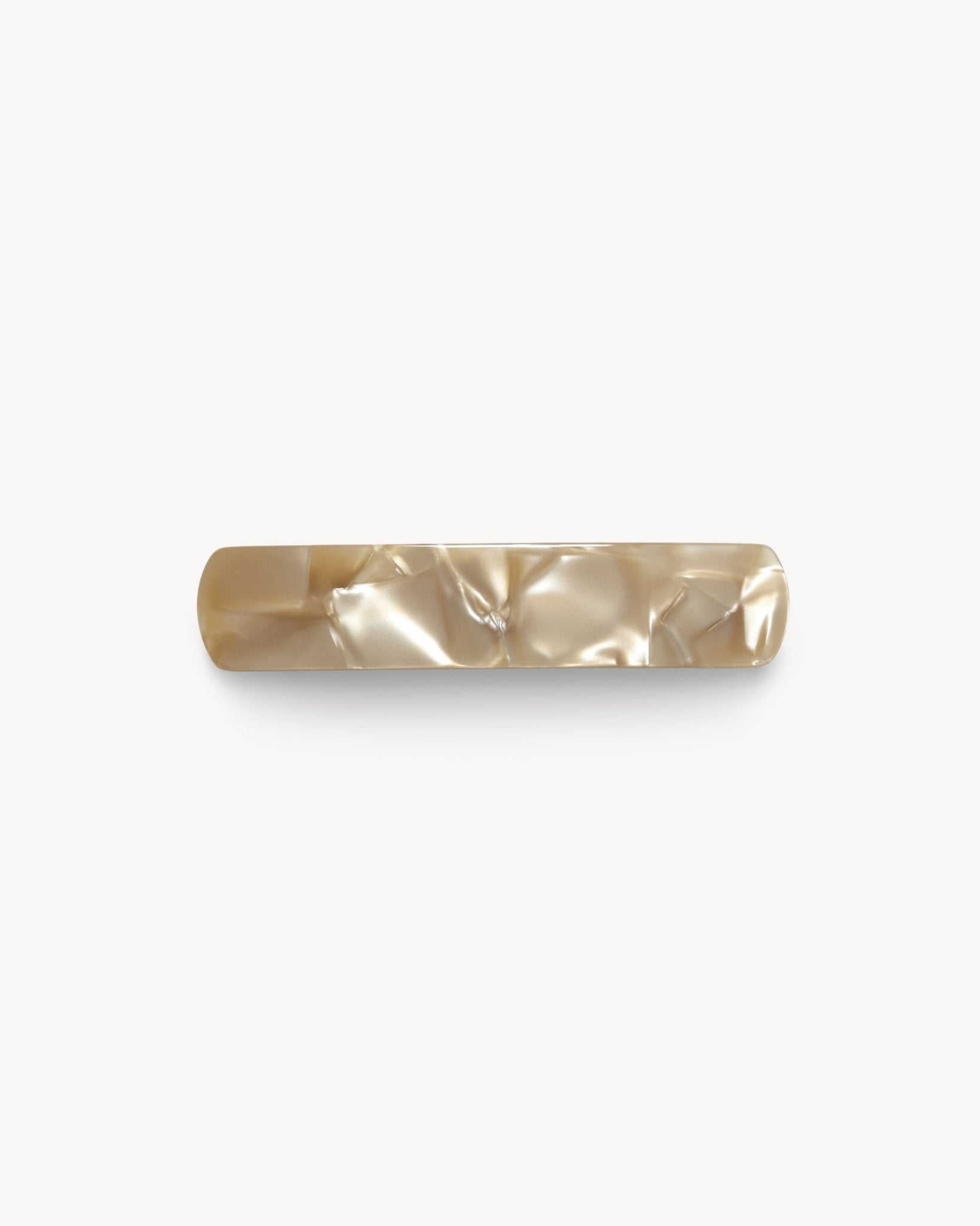 No. 3 Heirloom Barrette in Sand Shell