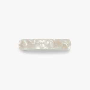 No. 3 Heirloom Barrette in White Shell