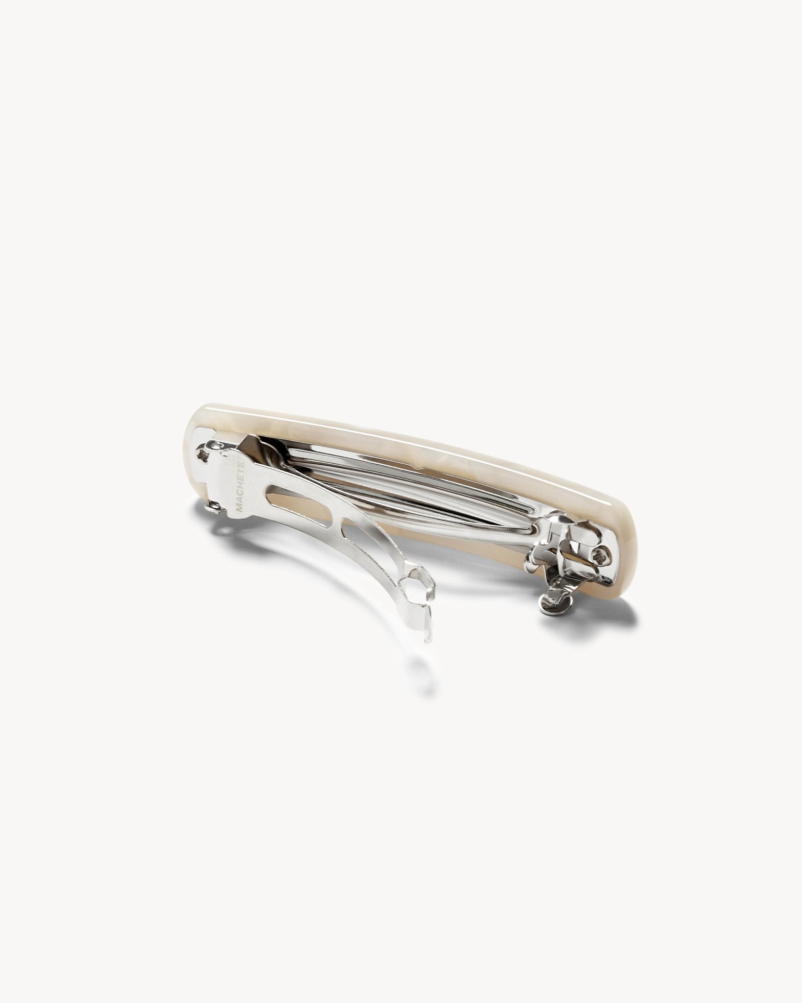 No. 3 Heirloom Barrette in White Shell - Image 2
