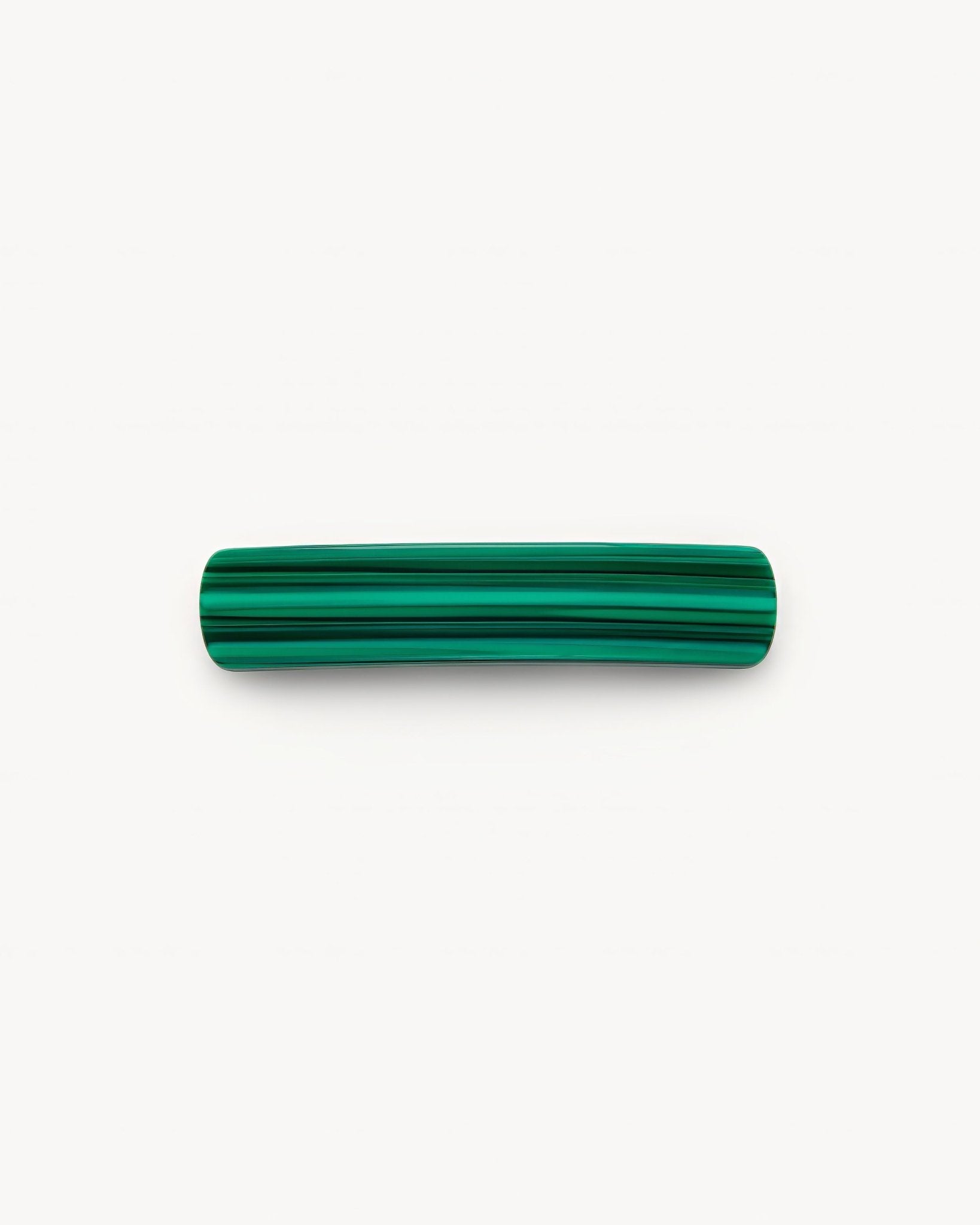 No. 3 Heirloom Barrette in Malachite