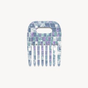 No. 4 Comb in Marine Shell Checker