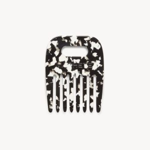 No. 4 Comb in Noir