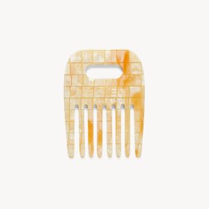 No. 4 Comb in Sea Shell Checker