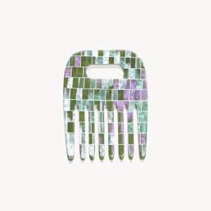 No. 4 Comb in Vert Shell Checker