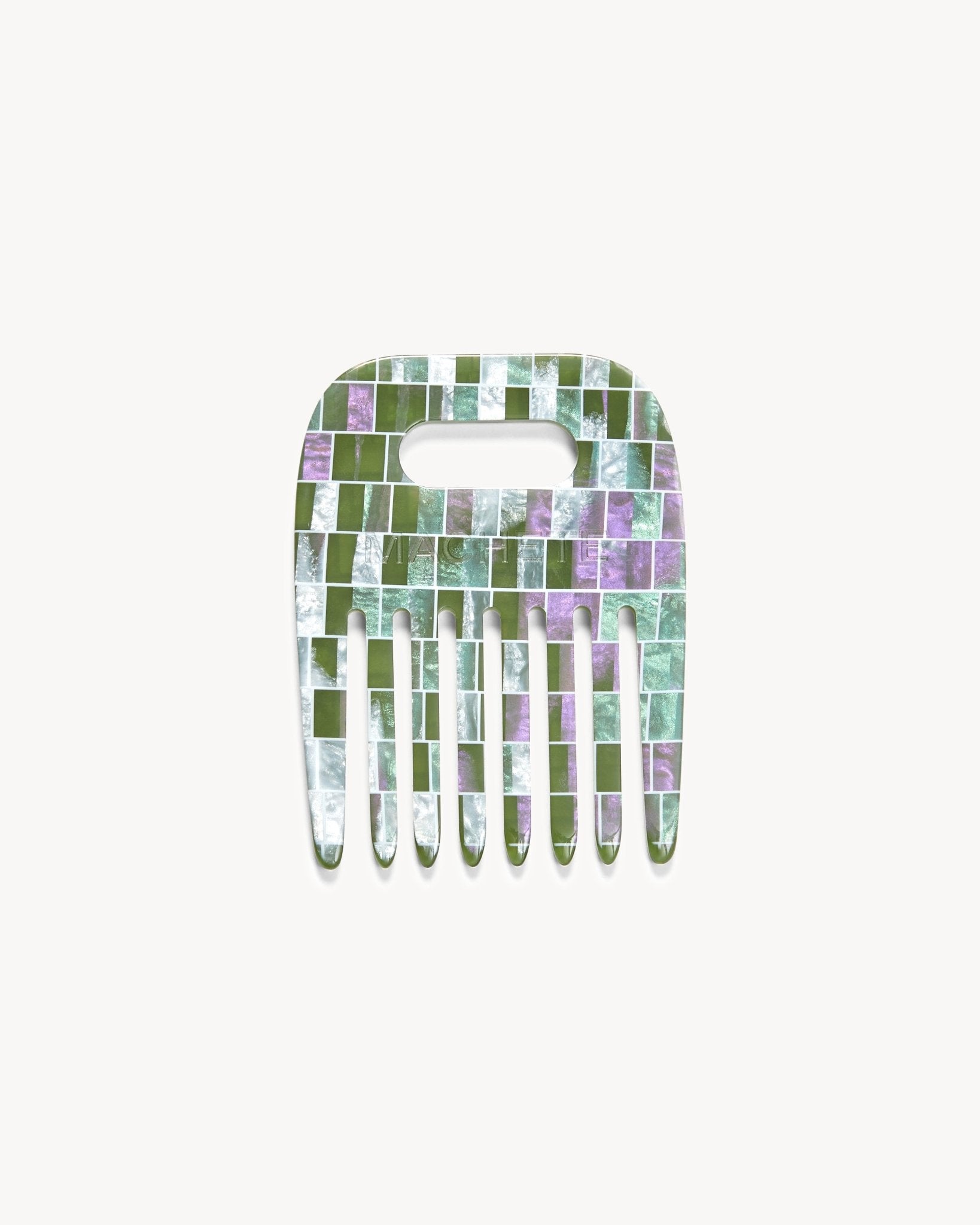 No. 4 Comb in Vert Shell Checker