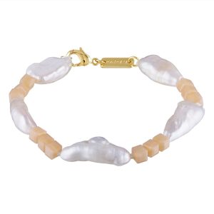 Pearl and Bead Bracelet