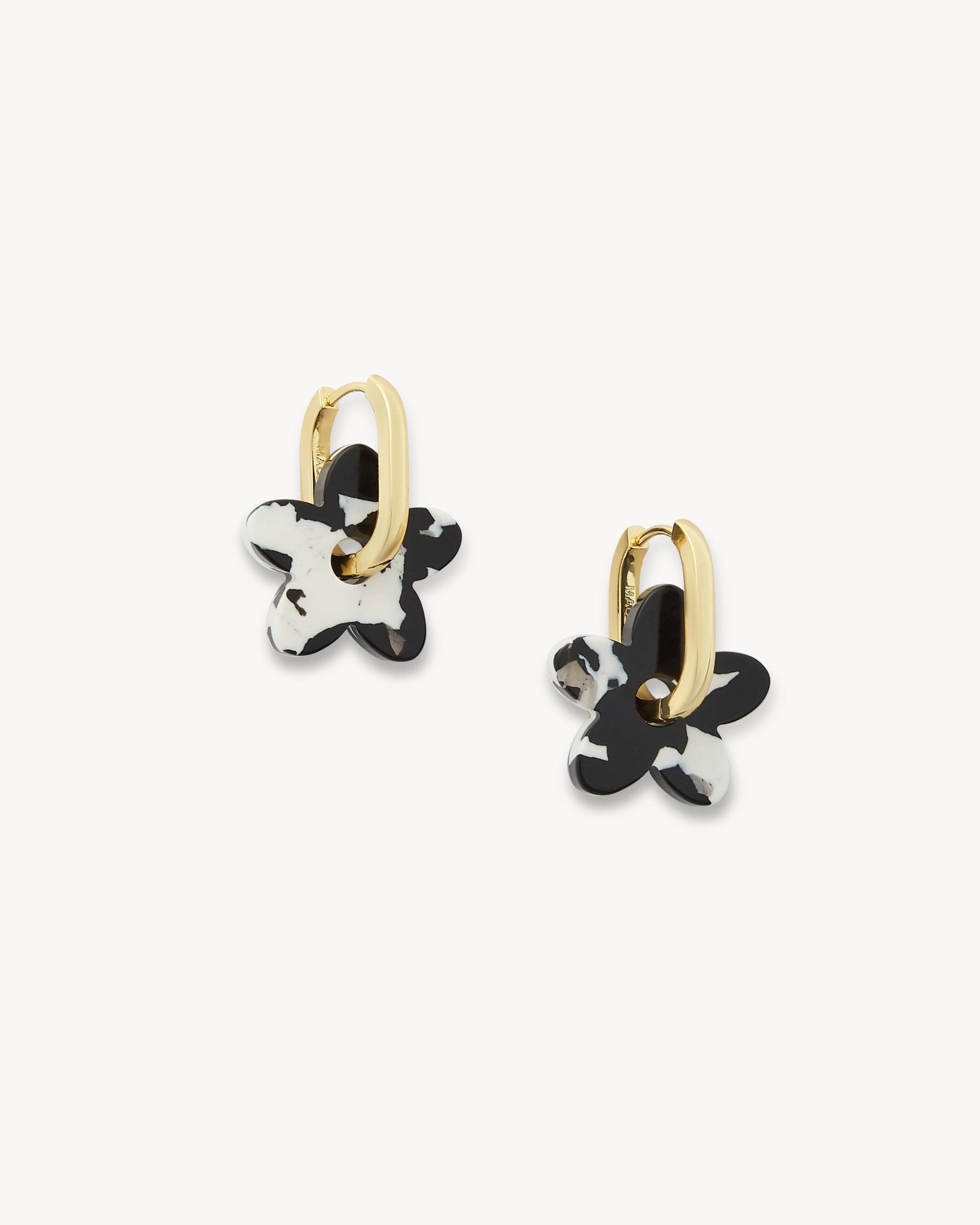 Petite Flower Charms in Noir - Image 2
