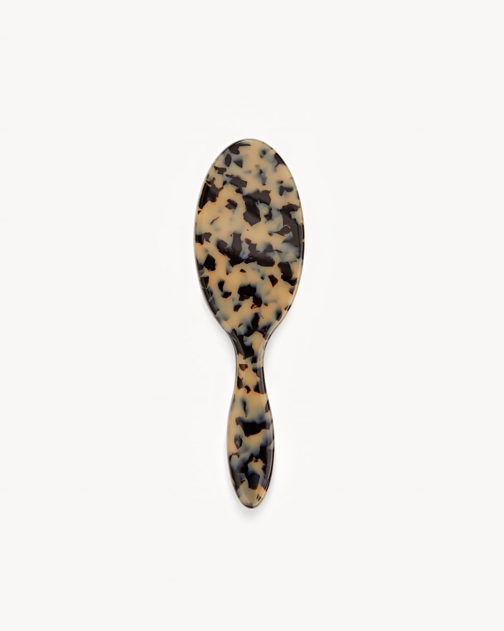 Travel Detangling Hair Brush in Blonde Tortoise - Image 3