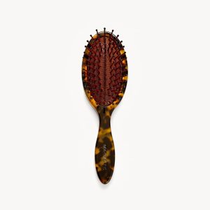 Travel Detangling Hair Brush in Classic Tortoise
