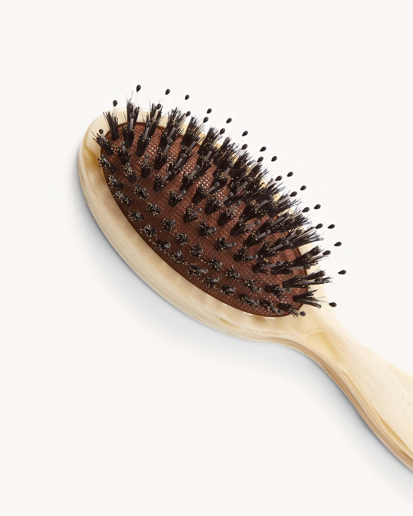Travel Hair Brush in Alabaster - Image 2