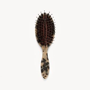 Travel Hair Brush in Blonde Tortoise