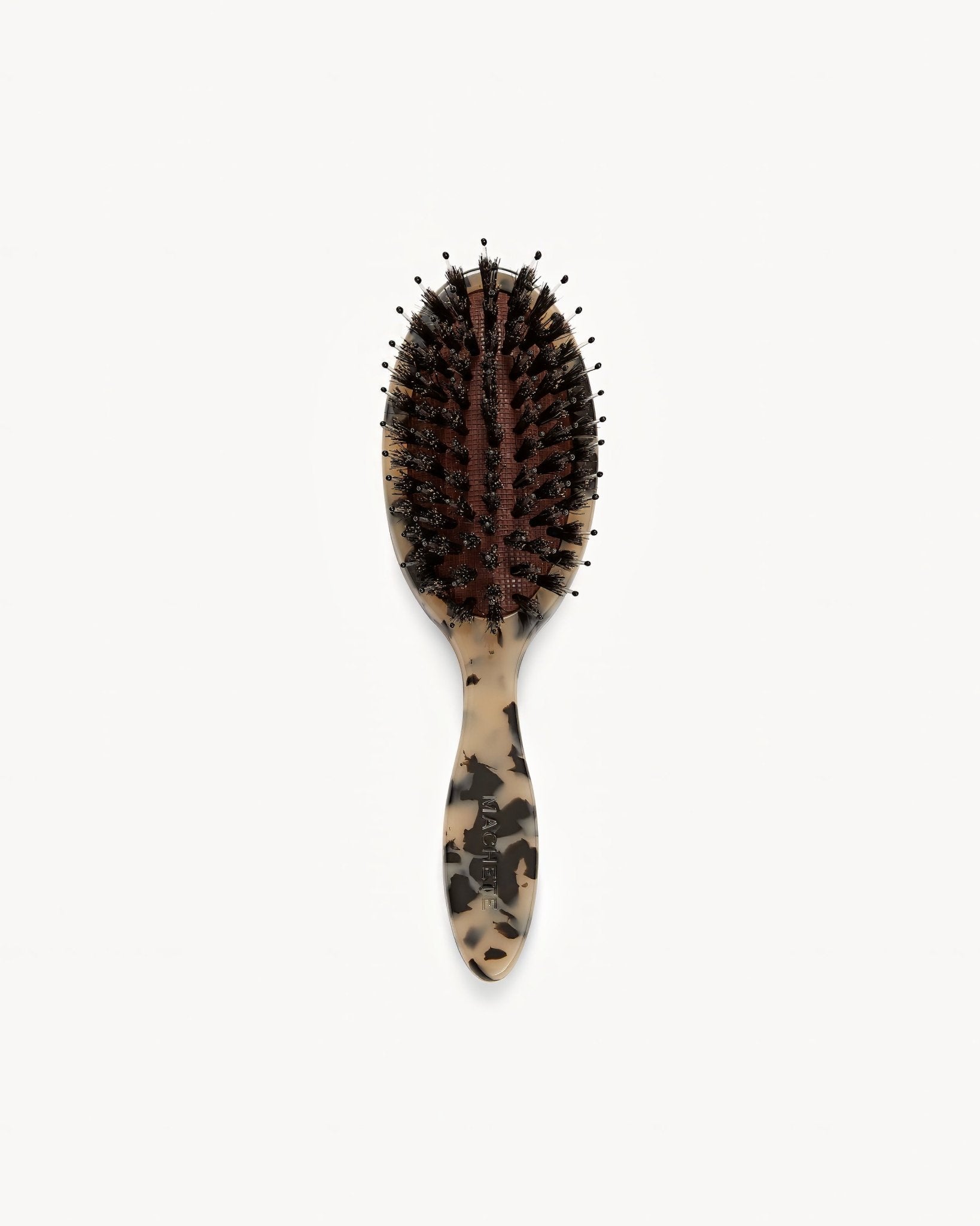 Travel Hair Brush in Blonde Tortoise