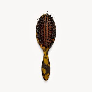 Travel Hair Brush in Classic Tortoise