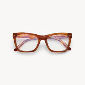 Classic Glasses in Dark Tortoise Stripe
