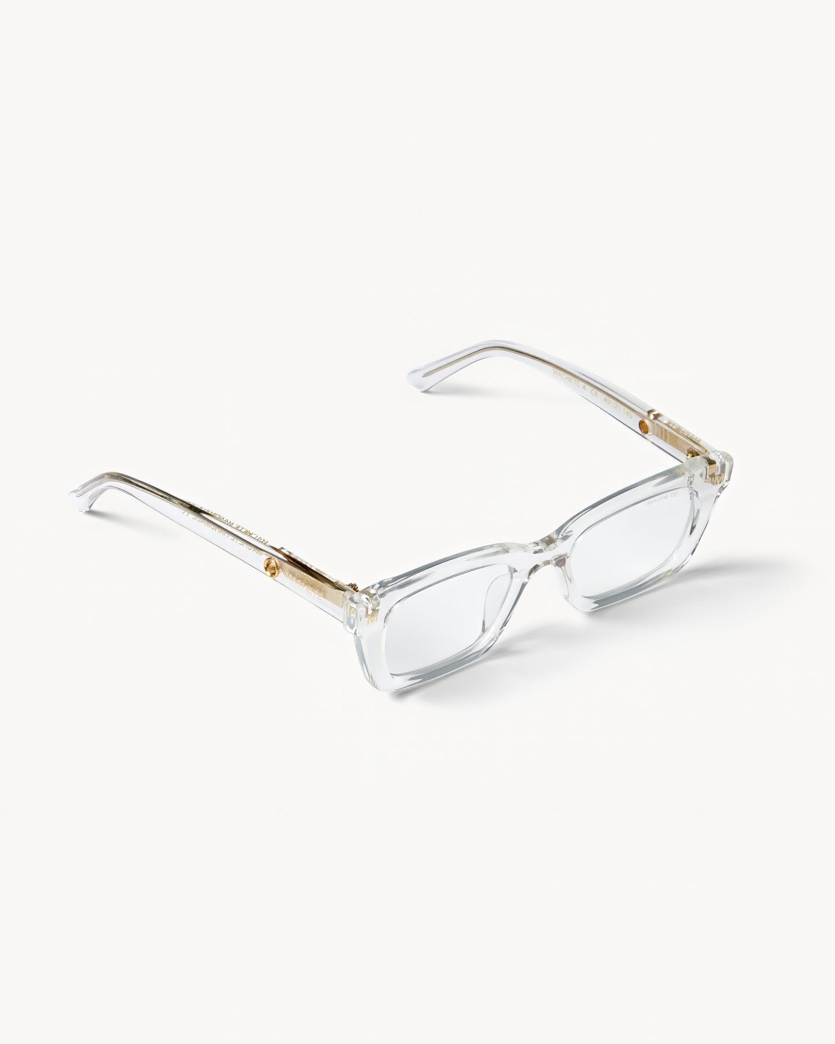 Ruby Glasses in Clear - Image 3