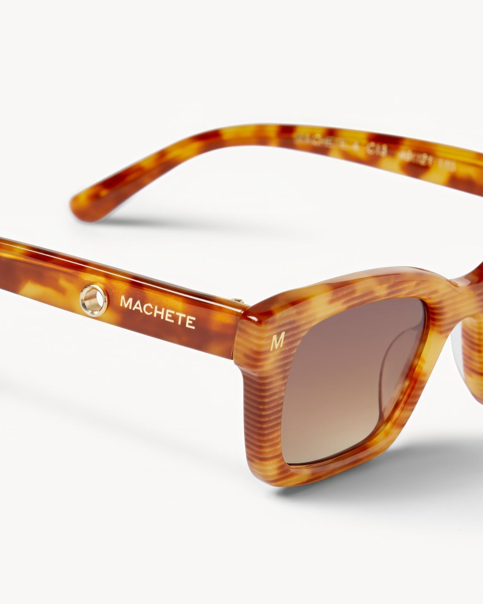 Ruby Sunglasses in Light Tortoise Stripe - Image 2